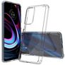 Mobigear Crystal Läpinäkyvä Motorola Edge (2021) Kova Suojakuori - Läpinäkyvä