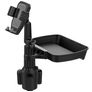 Mobigear Side Tray Car mount Cup holder Clamp Universal - Black