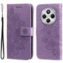 Mobigear Flowers Xiaomi Redmi 14C Cover a libro portafoglio - Viola