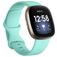 Mobigear Sport Dual Silikoni Fitbit Sense Ranneke Tappikiinnitys - Turkoosi