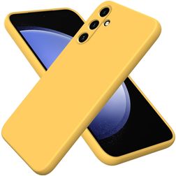 Mobigear Colors Samsung Galaxy A35 Silicone Back cover - Giallo