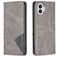 Mobigear Rhombus Slim Nothing Phone (1) Pungetui - Grå