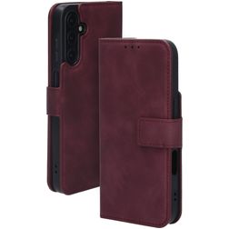 Mobiparts Classic Wallet Samsung Galaxy A15 5G Pungetui med Seddelrum - Velvet Red