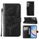Mobigear Butterfly Samsung Galaxy A35 Wallet case - Black