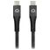 Mobilize Strong Nylon USB-C til USB-C Kabel 1 m - Sort