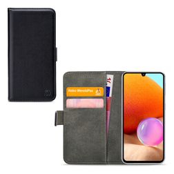 Mobilize Classic Gelly Wallet Samsung Galaxy A32 4G Pungetui med Seddelrum - Sort