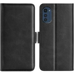 Mobigear Slim Magnet Motorola Moto E32s Wallet case - Black