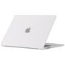 Mobigear Matte MacBook Air 15 polegadas (2023-2026) Capa rígida para MacBook - Transparente - Modelo A2941 / A3114 / A3241 / A3448