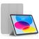 Mobigear Tri-Fold Gel iPad 10 (2022) TPU / Kunstlæder Pungetui - Grå