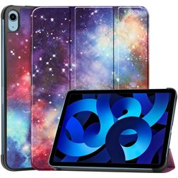 Mobigear Tri-Fold iPad 11 (2025) Funda tipo libro - Milky Way Nebula