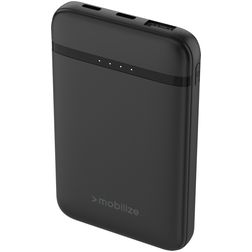 Mobilize Triple USB / USB-C Powerbank 5.000 mAh 10W - Sort