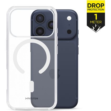 Mobilize Naked Protection Trasparente iPhone 17 Pro Max MagSafe Hardcase Back cover Antiurto - Trasparente
