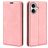 Mobigear Retro Slim iPhone 17 Funda tipo libro Cartera - Rosa