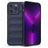 Mobigear Bumpy iPhone 14 Pro Max Fleksibel TPU Bagsidecover - Mørkeblå
