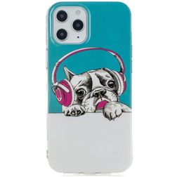 Mobigear Design iPhone 12 Pro Max TPU flexible Carcasa - Dog