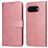 Mobigear Wallet Google Pixel 9a Cover a libro portafoglio - Oro rosa