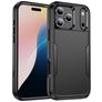 Mobigear Ultra Tough iPhone 17 Pro Hardcase Etui plecki Wstrząsoodporne - Czarny