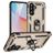 Mobigear Armor ring Samsung Galaxy A36 Plástico rígido Capa traseira Antichoque com anel - Dourado
