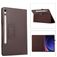 Mobigear Classic Samsung Galaxy Tab S11 Funda tipo libro + Portalápices - Marrón