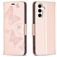 Mobigear Butterfly Samsung Galaxy S23 FE Funda tipo libro Cartera - Oro rosa