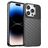 Mobigear Groove iPhone 15 Pro Max Fleksibel TPU Bagsidecover - Sort