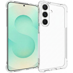 Mobigear Cushion Trasparente Samsung Galaxy S25 FE TPU flessibile Back cover - Trasparente