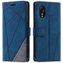 Mobigear Rhombus Samsung Galaxy Xcover 7 Lompakkokotelo + Setelitasku - Sininen