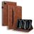 Mobigear Folio iPad Pro 13 Inch (2024) Wallet case - Brown