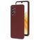 Mobiparts Samsung Galaxy A33 Silicone Capa traseira - Plum Red