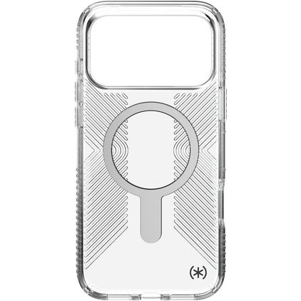 Speck Presidio Perfect Clear Gennemsigtig iPhone 18 Pro Max MagSafe Hårdt Bagsidecover Stødsikkert - ClickLock