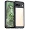 Mobigear Crystal Google Pixel 8a Hårdt Bagsidecover - Sort