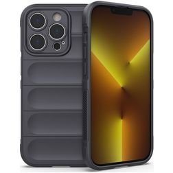 Mobigear Bumpy iPhone 14 Pro TPU flexible Carcasa - Gris marengo