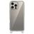 Mobigear Bungy iPhone 16 Pro Max Plástico rígido Capa traseira - Prateado