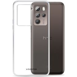 Mobilize Gelly Läpinäkyvä HTC U23 Pro Joustava TPU Suojakuori - Läpinäkyvä