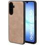 Mobiparts Classic Samsung Galaxy A17 MagSafe TPU / Leatherette Back cover - Moonstone Beige