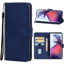 Mobigear Wallet Motorola Moto G72 Cover a libro portafoglio - Blu