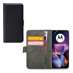 Mobilize Classic Gelly Wallet Motorola Moto G54 Pungetui med Seddelrum - Sort