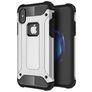 Mobigear Outdoor iPhone XS Fodral Hårdplast Skal Stötsäkert - Silver