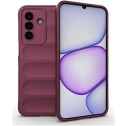 Mobigear Bumpy Samsung Galaxy A27 TPU flessibile Back cover - Wine Red