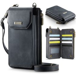 CaseMe ME40 Crossbody Mobiltaske - Large - Sort