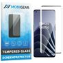 Mobigear Premium OnePlus 10 Pro Härdat glas Skärmskydd - Skalvänligt - Svart