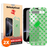 GrizzlyCoat Easy Align iPhone 17 Pro Vidro temperado Película de ecrã - Compatível com capas + Moldura de instalação (Pack de 2)