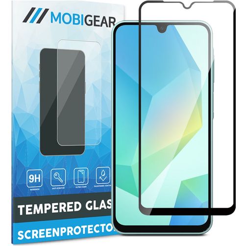 Mobigear Premium Samsung Galaxy A18 Vidro temperado Película de ecrã - Compatível com capas - Preto