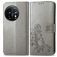 Mobigear Clover OnePlus 11 Funda tipo libro Cartera - Gris