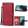 Mobigear Wallet HTC U23 Pro Lompakkokotelo + Setelitasku - Punainen