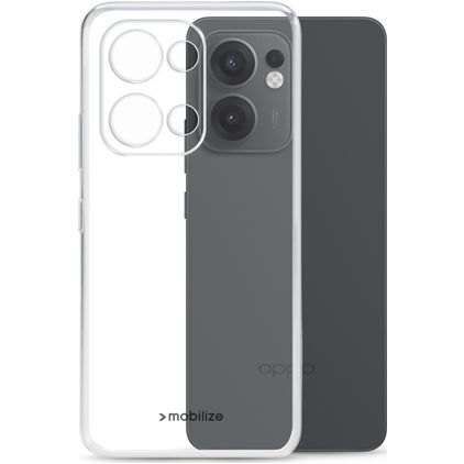 Mobilize Gelly Transparente OPPO Reno 13FS TPU flexible Carcasa - Transparente