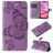 Mobigear Butterfly iPhone 16 Funda tipo libro Cartera - Morado