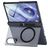 Mobigear Kickstand Samsung Galaxy Z Fold 8 MagSafe Funda Plástico rígido Carcasa Antigolpes con soporte - Negro