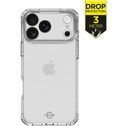 ITSKINS Level 2 SpectrumClear R Transparente iPhone 17 Pro Max TPU flexível Capa traseira Antichoque - Transparente