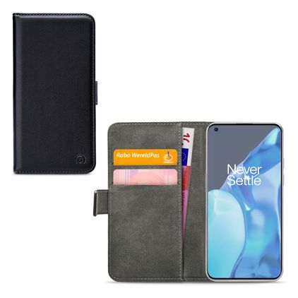 Mobilize Classic Gelly Wallet OnePlus 9 Pro Lompakkokotelo + Setelitasku - Musta